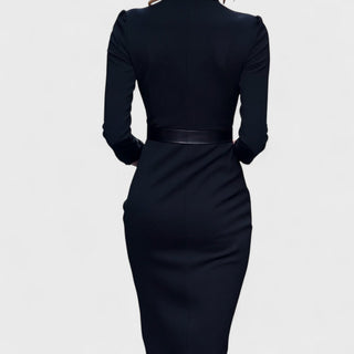 Alea | Mandarin Luxe – Maxi abito con cintura