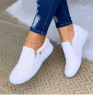 Renita - Scarpe casual con zip per donne