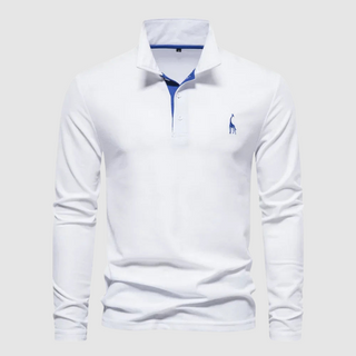 Audren | polo elegante a maniche lunghe