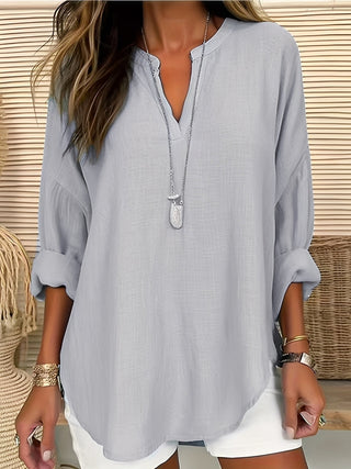 Colleen - Camicetta di lino casual e morbida per donne