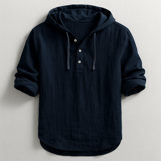 Rex™ | Camicia di lino con cappuccio