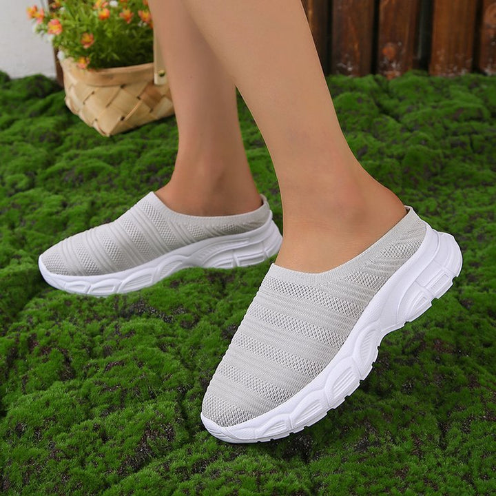 Malani - Moderno Slip-On-Sneaker con Zeppa per Donne