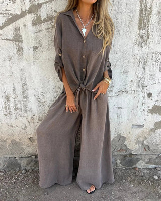 Mela cotogna | Completo due pezzi versatile