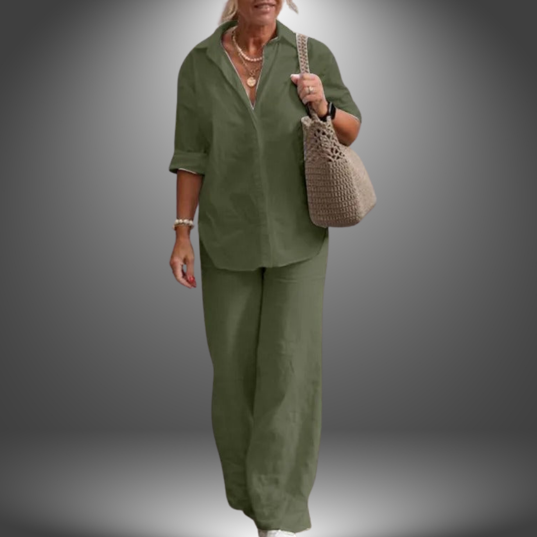 Aurora | Completo chic in cotone