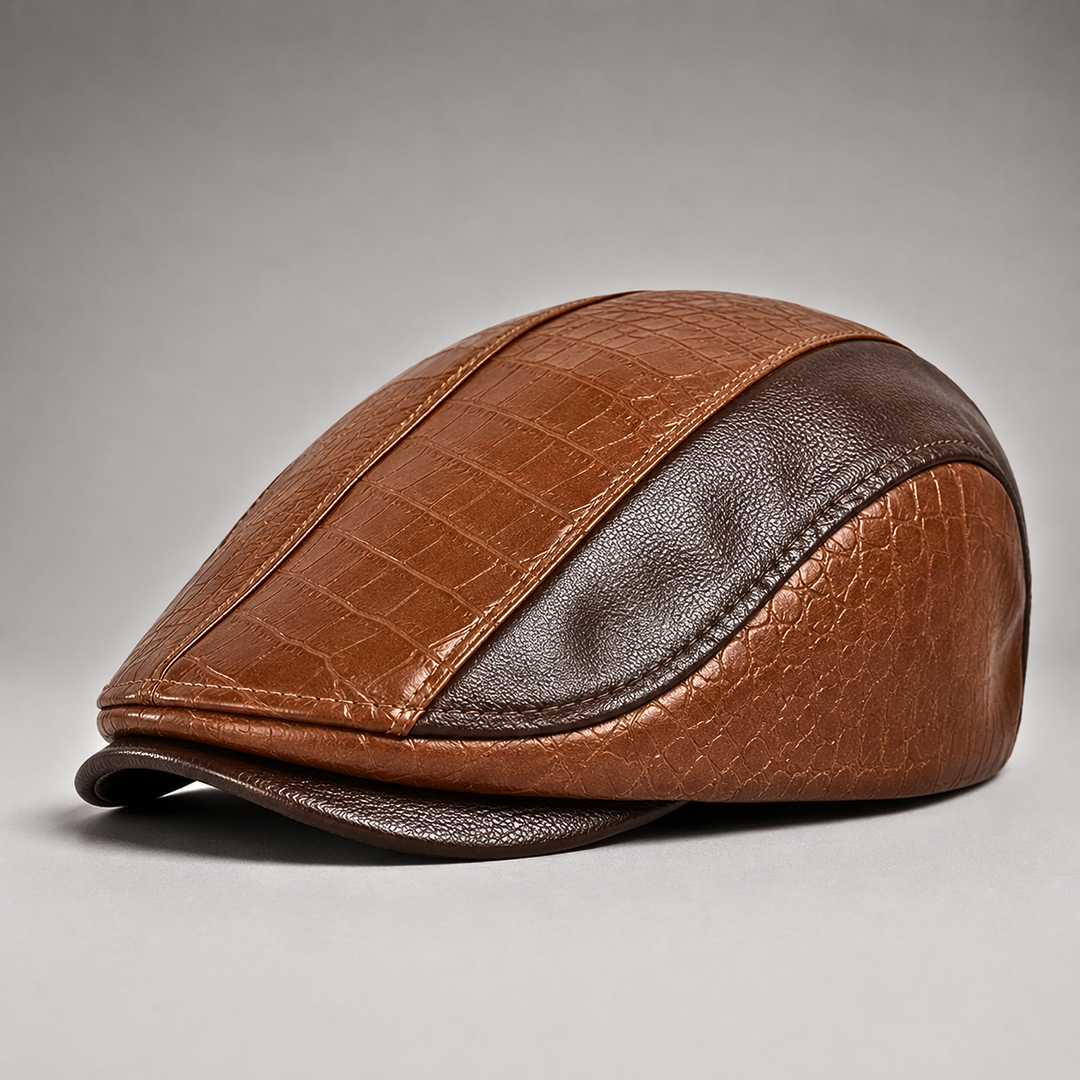 Winston | CAPPELLINO DA GUIDA IN PELLE
