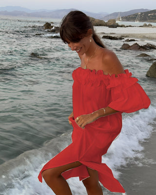 Patrice - Abito con spacco e spalle scoperte da donna