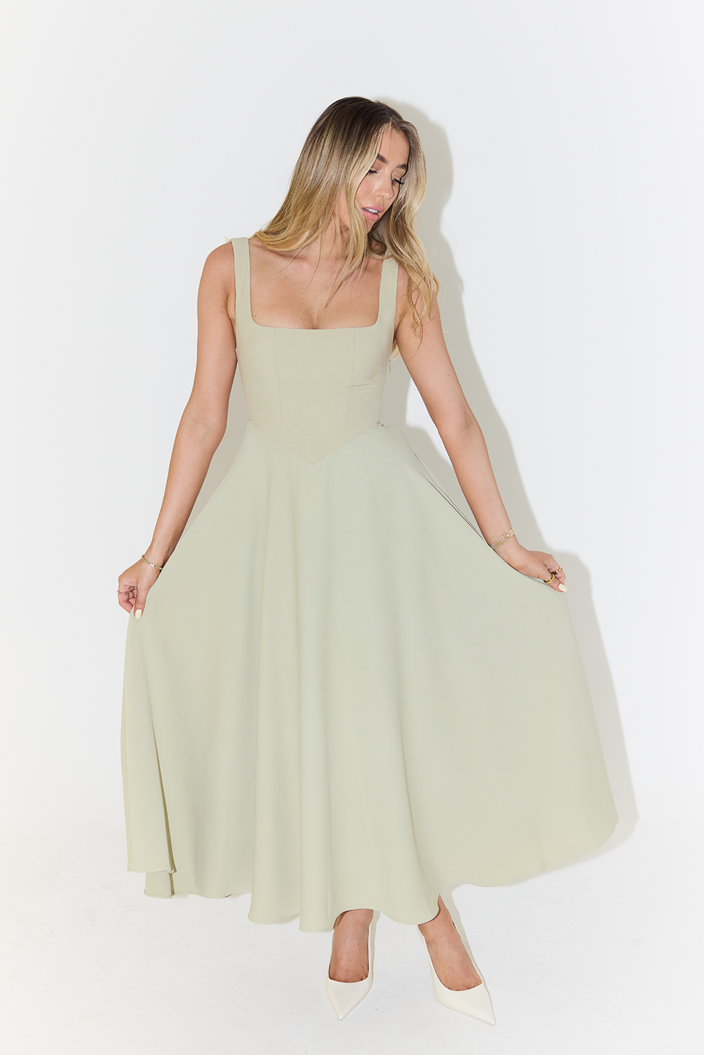 Melisandre - Midi Abito Donna, Elegante &amp; Versatile