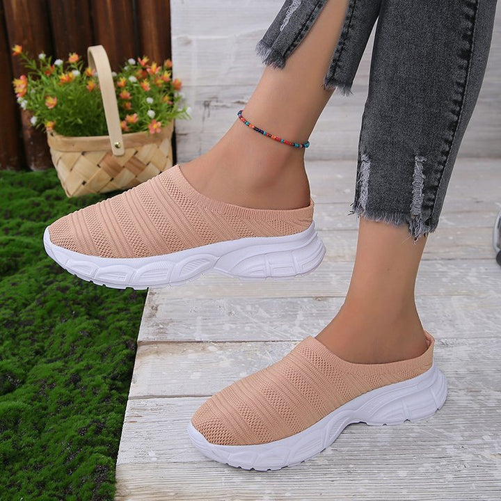 Malani - Moderno Slip-On-Sneaker con Zeppa per Donne