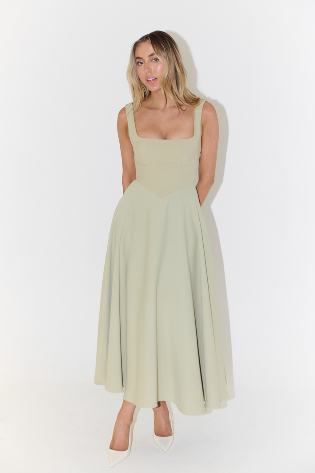 Melisandre - Midi Abito Donna, Elegante &amp; Versatile