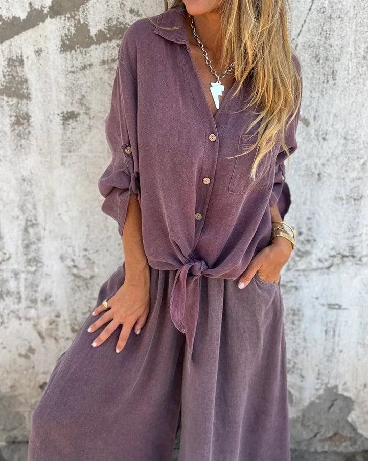 Mela cotogna | Completo due pezzi versatile