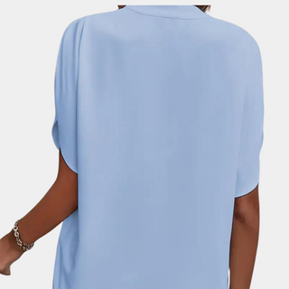 Idril - Elegante Camicetta da Donna con Manica Corta
