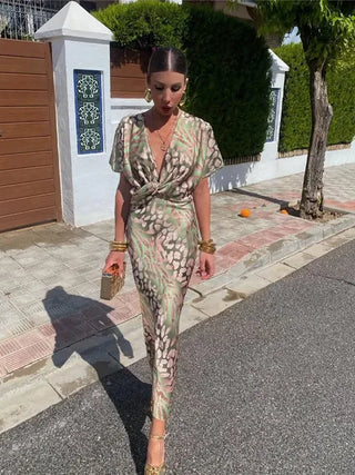 Lyanna - Abito Avvolgente Donna, Elegante &amp; Figura Lusinghiera