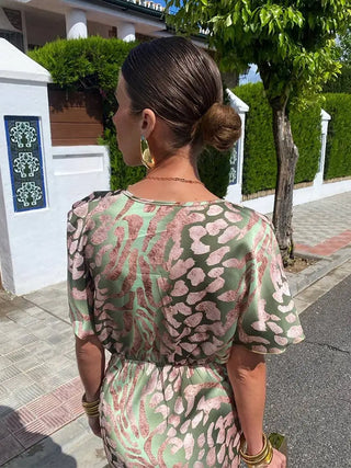 Lyanna - Abito Avvolgente Donna, Elegante &amp; Figura Lusinghiera