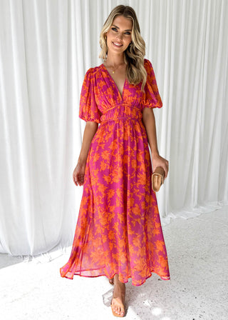 Kathy – Abito lungo con scollo a V