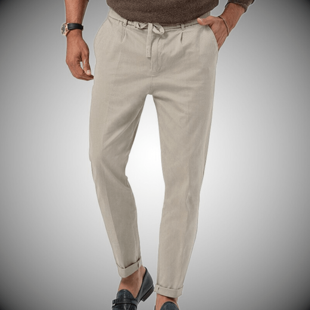 Loris | pantaloni in lino confortevoli
