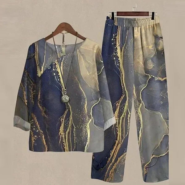 Lilou | Completo camicia e pantaloni comodi e chic