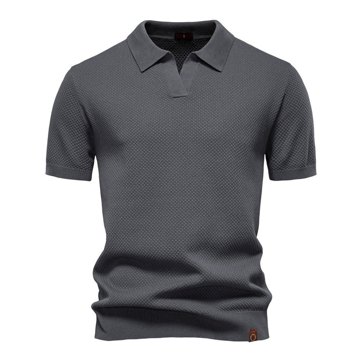 ULRICH | ELEGANTE POLO A MANICHE CORTE