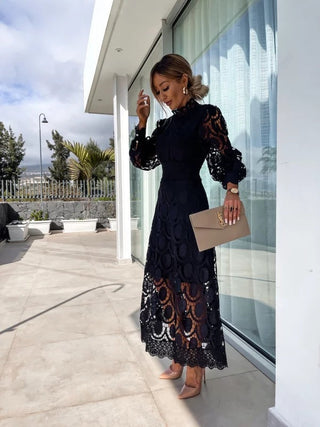 Doreah - Abito Bodycon in Pizzo Donna, Elegante &amp; Aderente