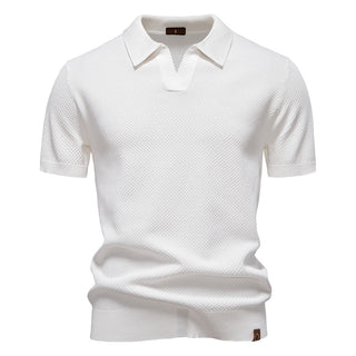 ULRICH | ELEGANTE POLO A MANICHE CORTE
