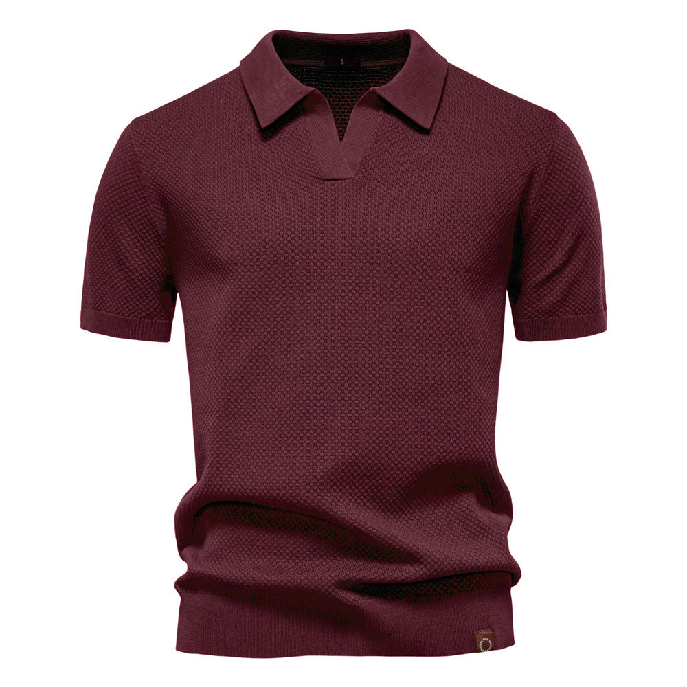 ULRICH | ELEGANTE POLO A MANICHE CORTE
