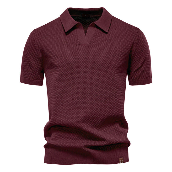 ULRICH | ELEGANTE POLO A MANICHE CORTE