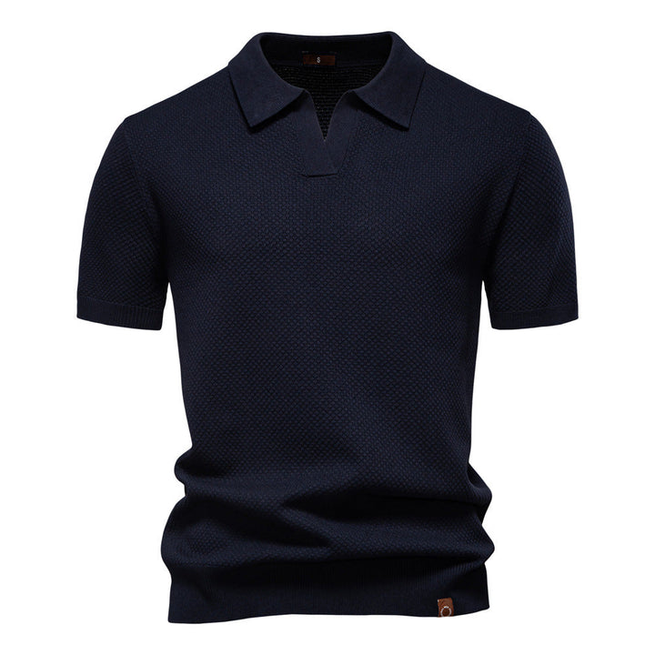 ULRICH | ELEGANTE POLO A MANICHE CORTE