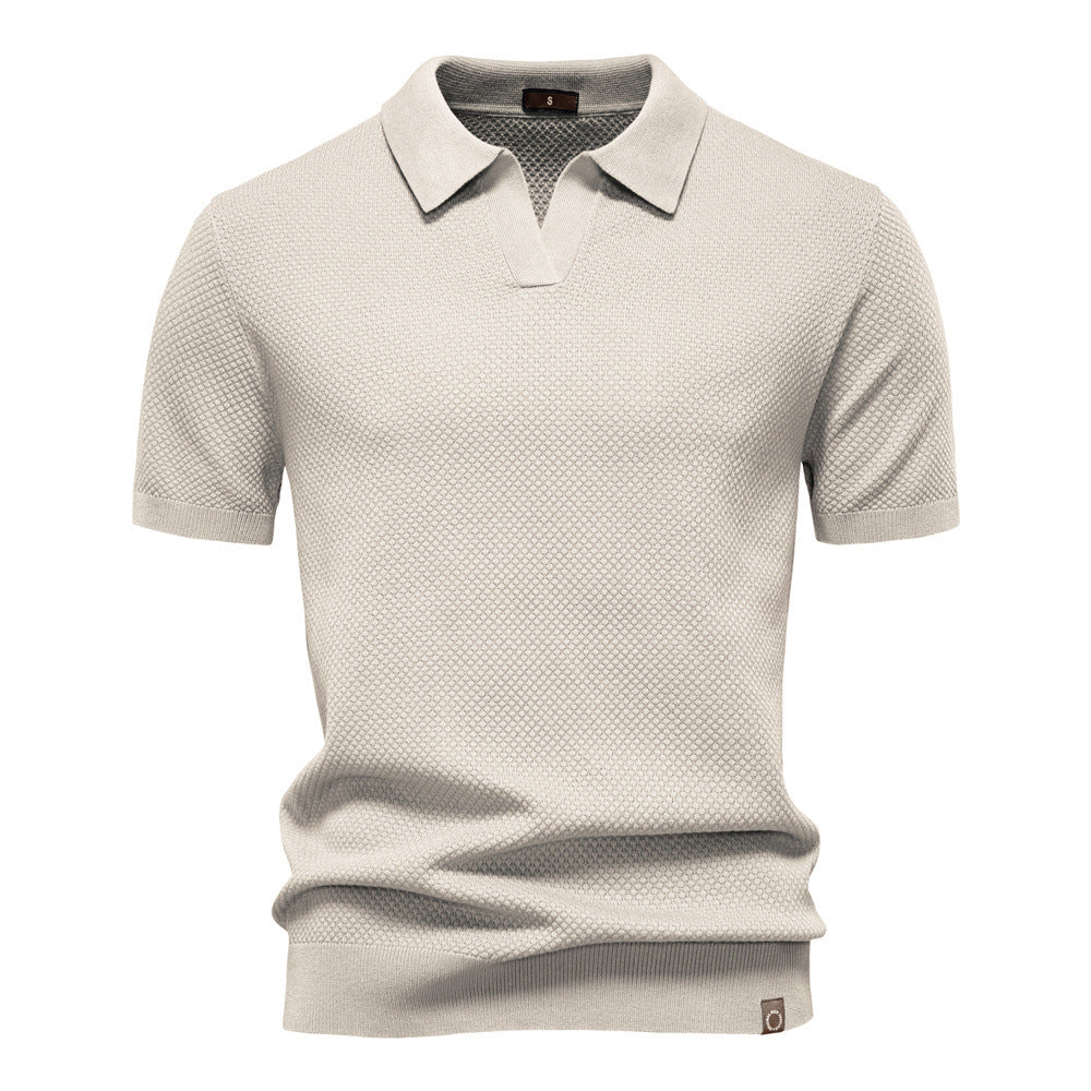 ULRICH | ELEGANTE POLO A MANICHE CORTE