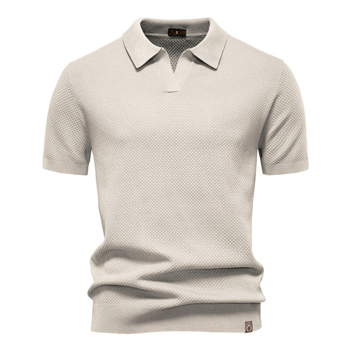 ULRICH | ELEGANTE POLO A MANICHE CORTE