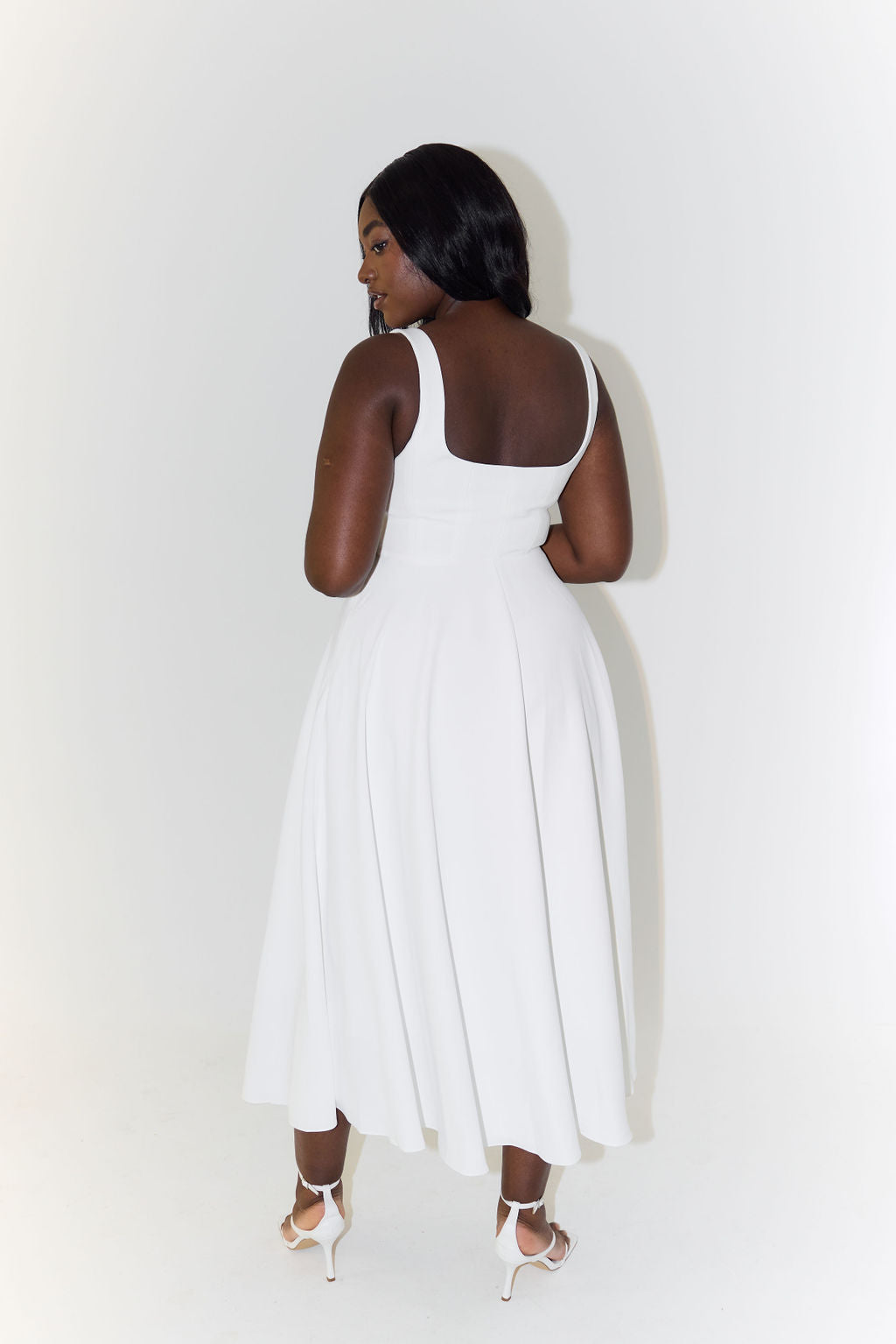 Melisandre - Midi Abito Donna, Elegante &amp; Versatile