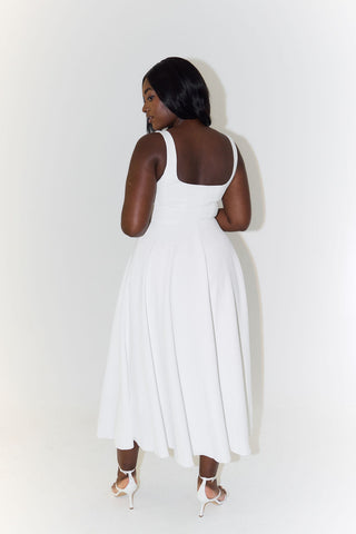Melisandre - Midi Abito Donna, Elegante &amp; Versatile