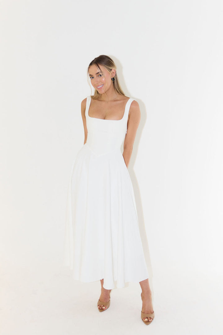 Melisandre - Midi Abito Donna, Elegante &amp; Versatile