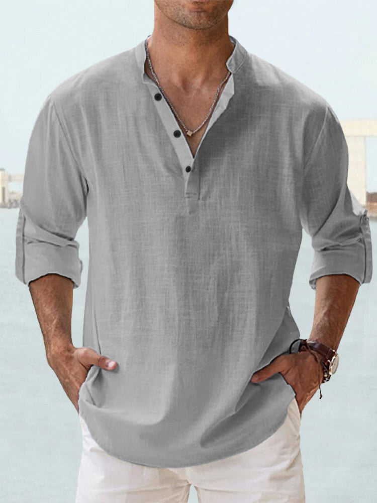 Cazel | Camicia traspirante in lino