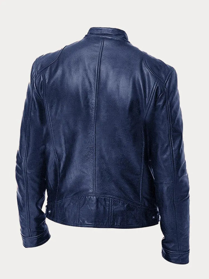 Mario | Giacca casual in pelle vegana