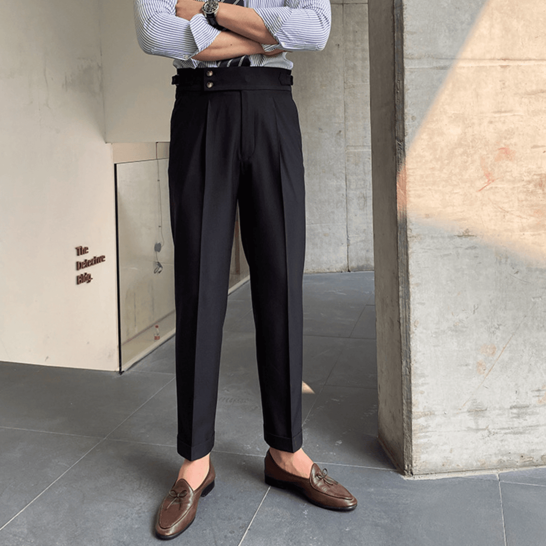Edward | Pantaloni eleganti a vita alta