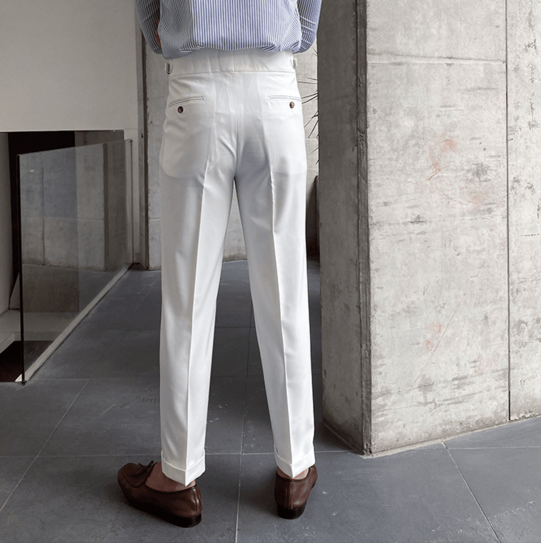 Edward | Pantaloni eleganti a vita alta