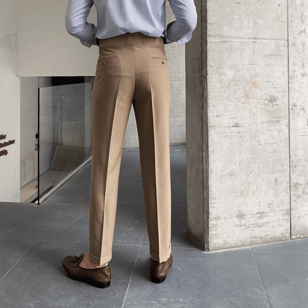 Edward | Pantaloni eleganti a vita alta