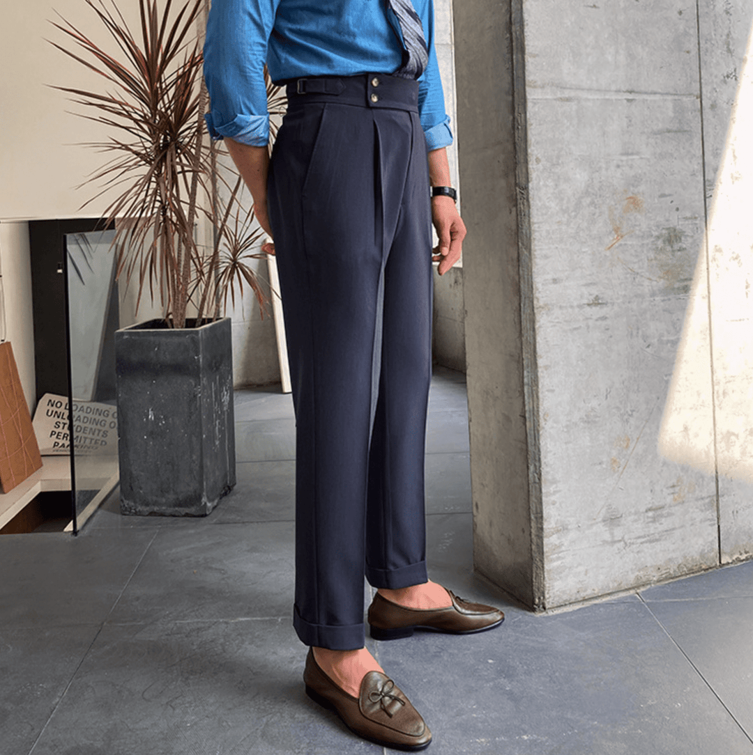 Edward | Pantaloni eleganti a vita alta