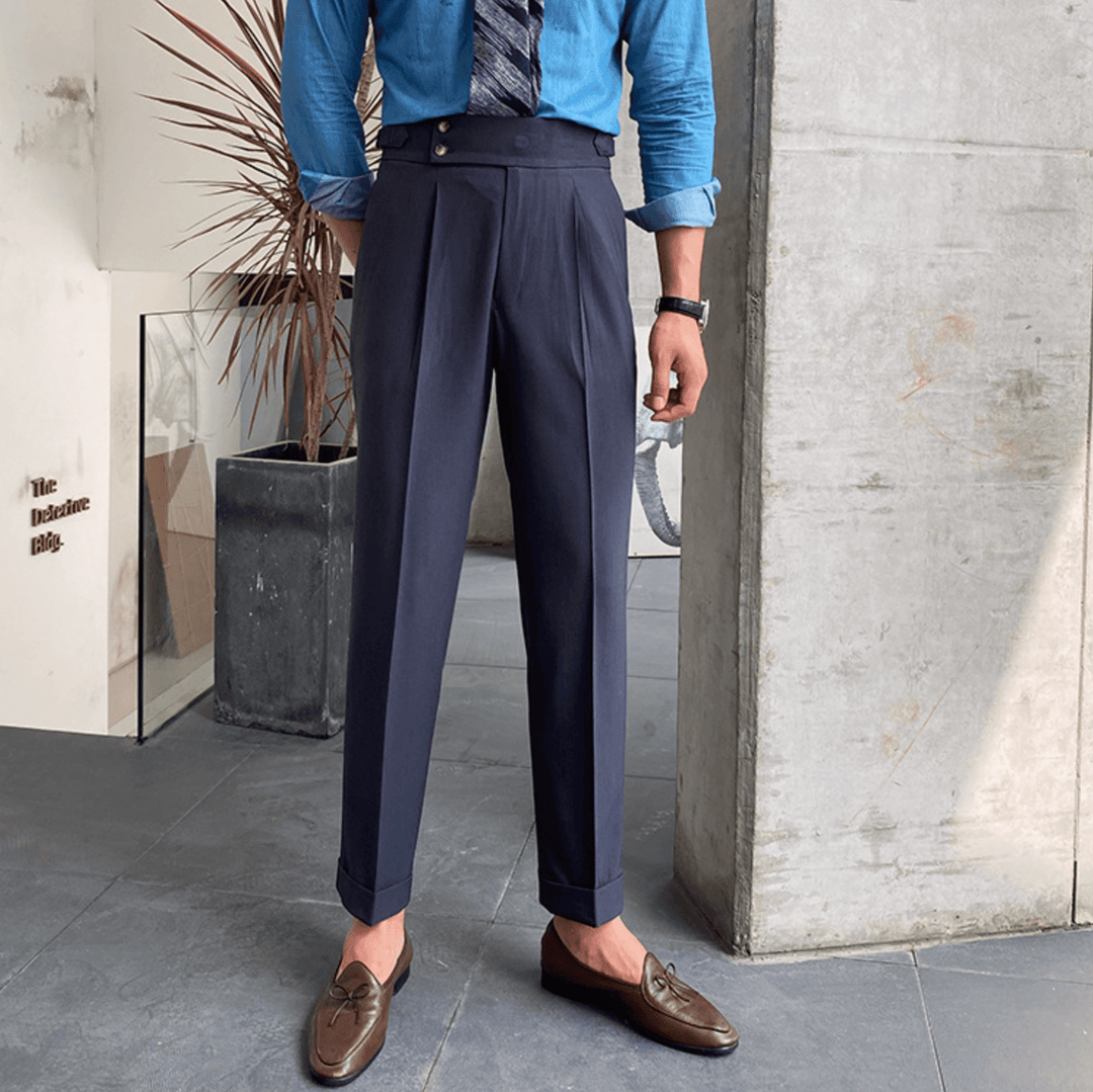 Edward | Pantaloni eleganti a vita alta
