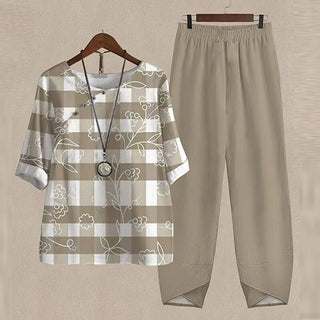Lilou | Completo camicia e pantaloni comodi e chic