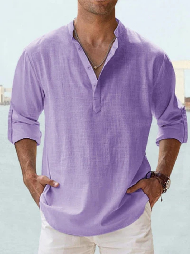 Cazel | Camicia traspirante in lino