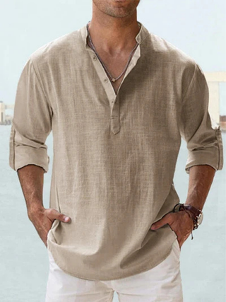 Cazel | Camicia traspirante in lino