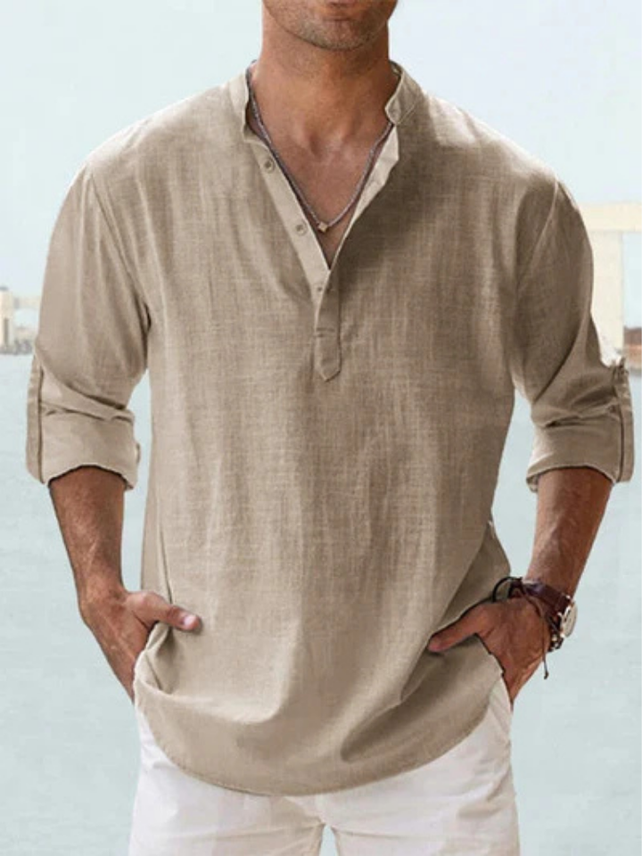 Lenor | Camicia in lino traspirante