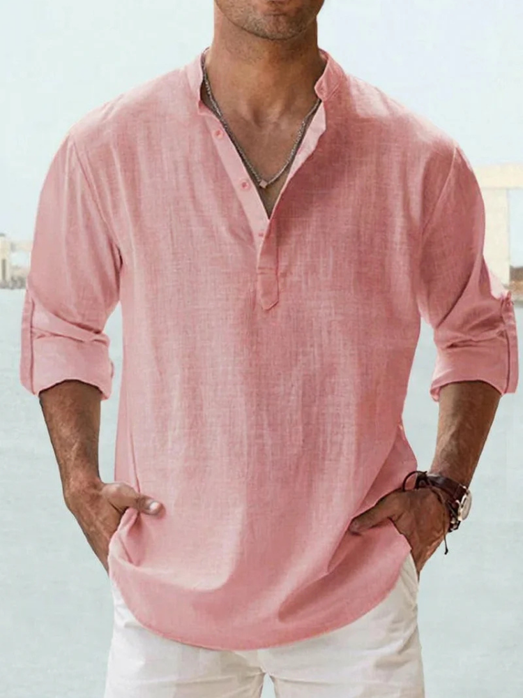 Cazel | Camicia traspirante in lino