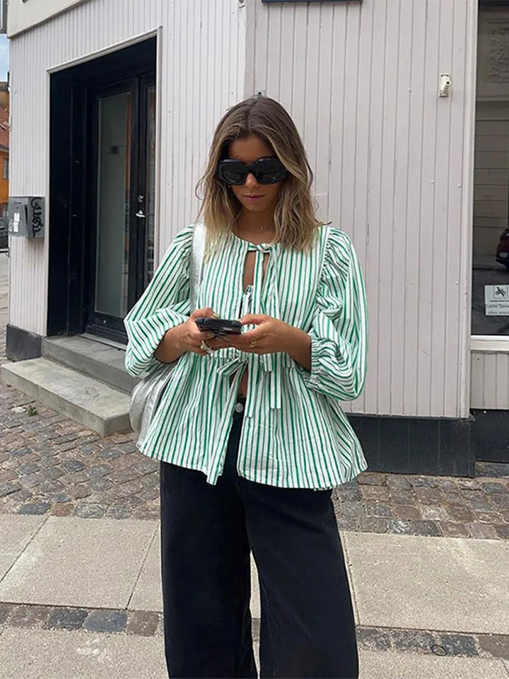 Marta – Blusa a Righe