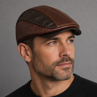 Winston | CAPPELLINO DA GUIDA IN PELLE