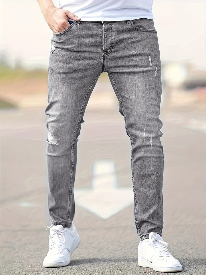 Alex | Jeans slim strappati di tendenza