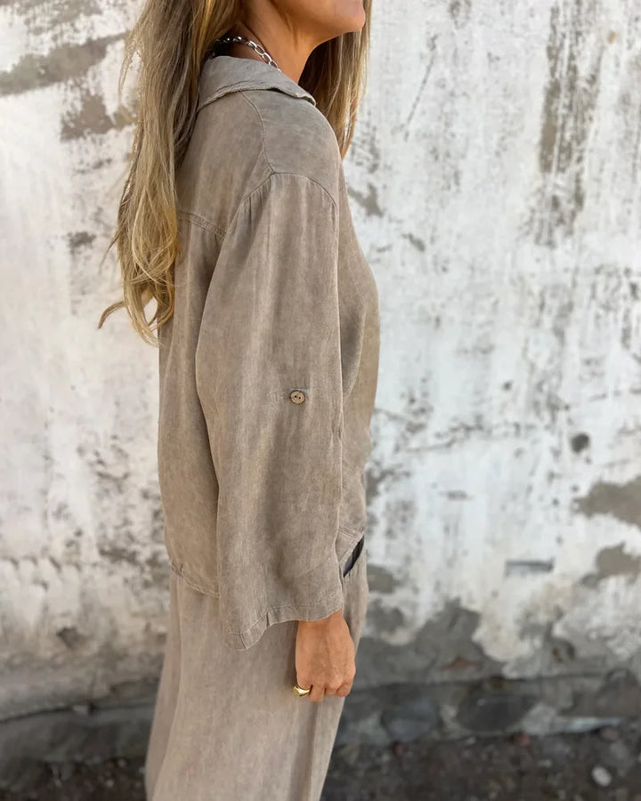 Mela cotogna | Completo due pezzi versatile