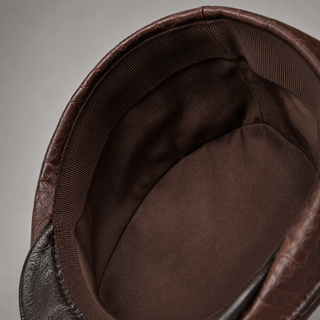Winston | CAPPELLINO DA GUIDA IN PELLE