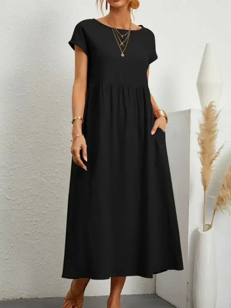 Mirella | Abito Lungo Cerimonia – Elegante, Fluido &amp; Versatile