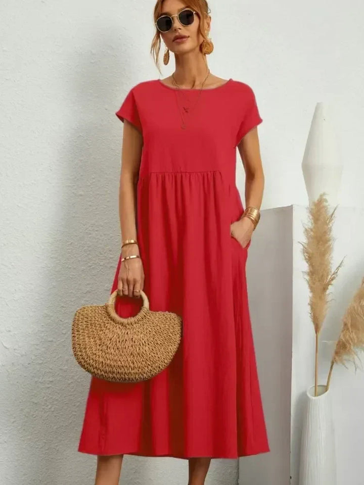 Mirella | Abito Lungo Cerimonia – Elegante, Fluido &amp; Versatile